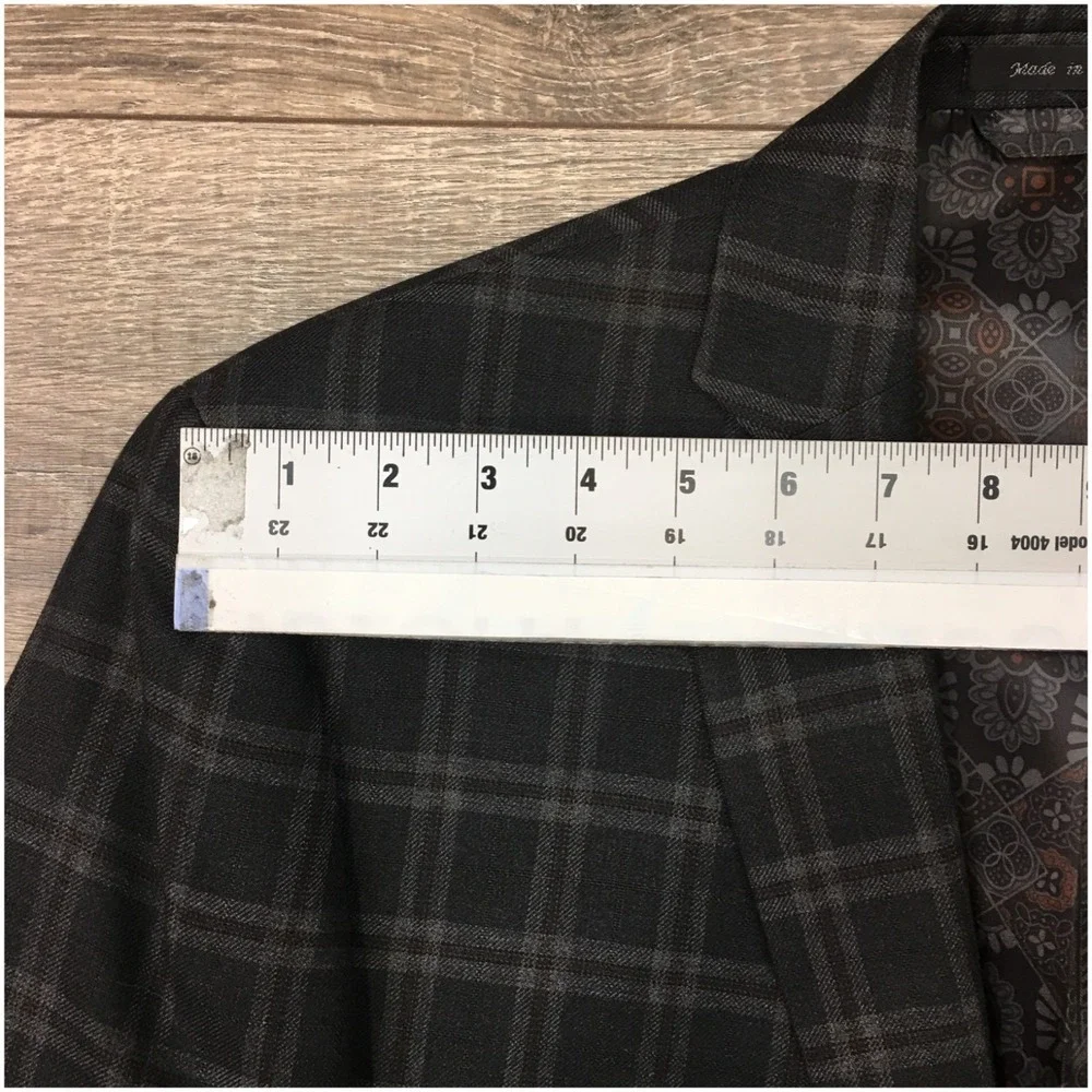 VAN HEUSEN Mens Blazer Sport Coat Casual Jacket Size 42R‎ Suit Elbow Patches